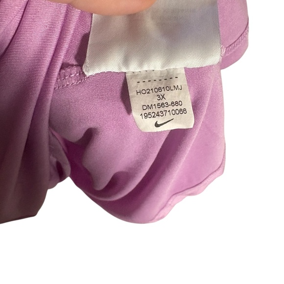 NIKE AIR Women's Pink Running Shirt 3XL DM1563-680 Plus Size Activewear - Picture 6 of 6